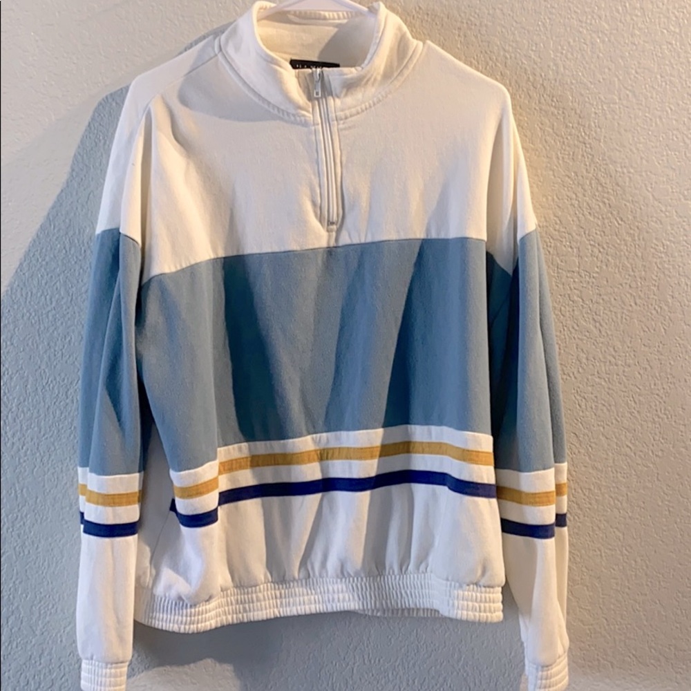 LA Hearts (PacSun) Striped Sweatshirt